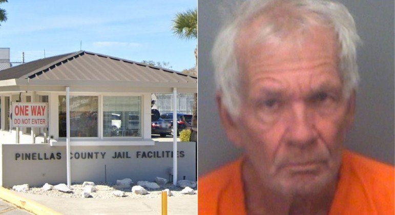 Kenneth Clark Carlyle, 64, foi preso após defecar sobre mesa em varanda de vizinho