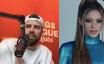Piqué também foi questionado sobre Shakira em praticamente todas as entrevistas que deu depois do término. Em uma delas, inclusive, ele disse que não estava preocupado com o que os outros estavam pensando dele: 'No dia em que eu morrer, olharei para trás e espero ter sempre feito o que queria fazer. Quero ser fiel a mim mesmo. Não vou gastar dinheiro limpando minha imagem' 