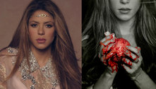 Shakira aparece segurando um coração cheio de sangue em música com suposta indireta para Piqué 