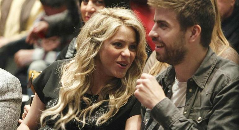 Shakira e Piqué estavam casados havia 11 anos quando se separaram, no começo do ano