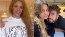 Shakira vende moletom estampado com indireta a Piqué
