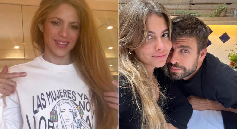 Shakira lança moletom com indireta a Piqué