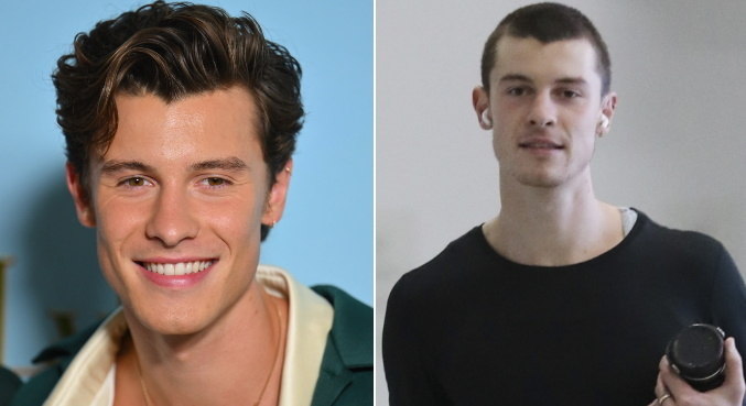 Antes e depois de Shawn Mendes, que agora está de cabelo raspado
