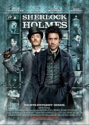 “Sherlock Holmes”(2009)- No primeiro filme da franquia de sucesso, que conta as aventuras do detetive Sherlock, Law vive seu fiel escudeiro Dr John Watson. Dirigido por Guy Ritchie, é co-estrelado por Robert Downey Jr.