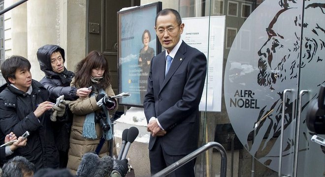 O professor Shinya Yamanaka ganhou o Prêmio Nobel de Medicina em 2012