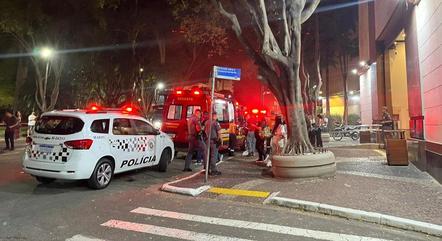 Bombeiros foram acionados para ir ao shopping