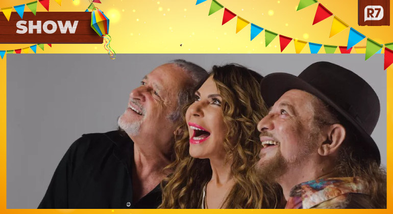 Apresentação de Alceu Valença, Elba Ramalho e Geraldo Azevedo serÃ¡ no próximo dia 17