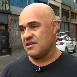 Sidnei Magalhães, que teve o carro depredado