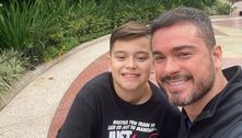 Sidney Sampaio relembra reencontro com o filho após acidente: 'Foi pior que a dor'
