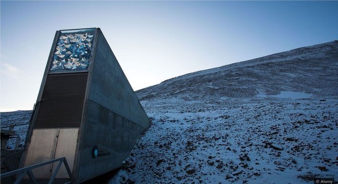 Em 2016, o silo global de sementes 'Doomsday Vault' foi invadido pela água derretida