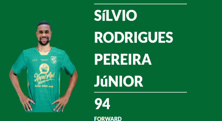Sílvio Júnior – Centroavante - Está no Persebaya desde junho deste ano.