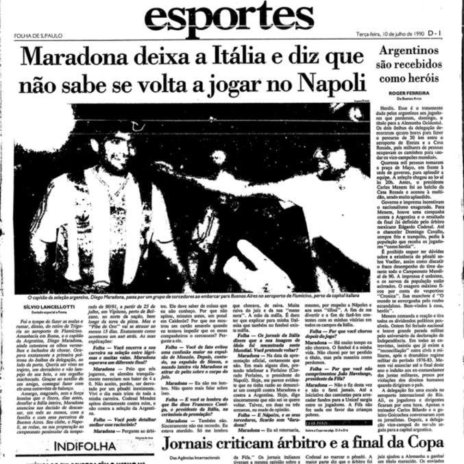 Mundial Sub-20, que começa nesse sábado, revelou Maradona ao mundo - Gazeta  Esportiva