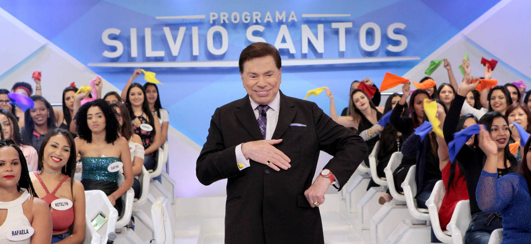 Programas de auditório sempre foram uma marca de Silvio Santos (Lourival Ribeiro/SBT/Divulgação)