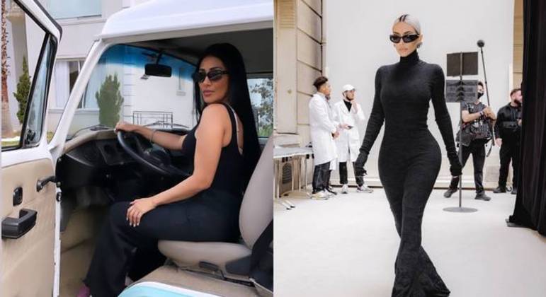 O shipp entre Simaria e Kanye ocorre também pela semelhança física entre a sertaneja e a ex-mulher do rapper, a modelo Kim Kardashian. Os looks monocromáticos, cabelos repartidos no meio e óculos grandes são apenas a ponta do Iceberg para os simpatizantes de 