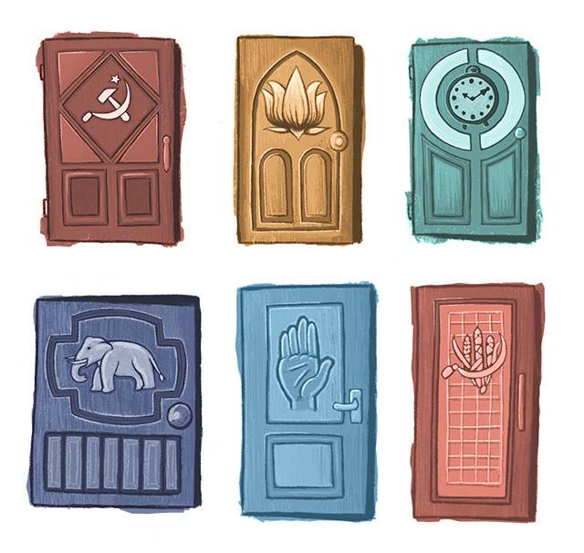 Símbolos com representações de objetos do dia-a-dia ajudam a identificar partidos e candidatos