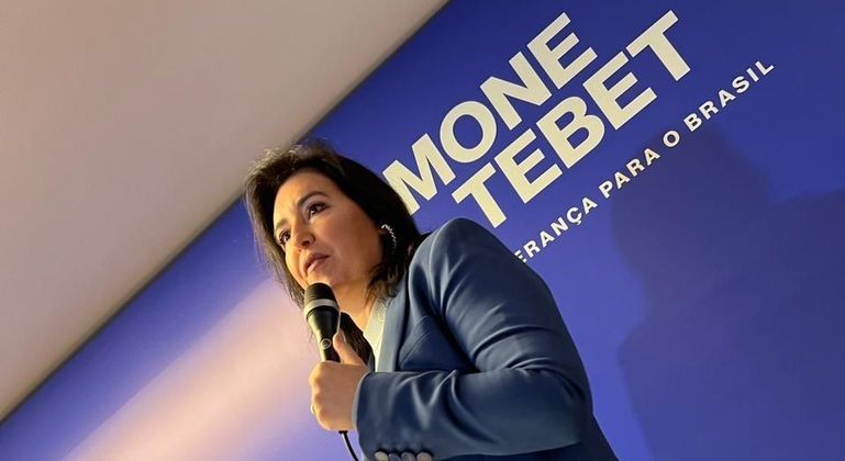 Senadora Simone Tebet (MS), pré-candidata à Presidência da República