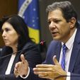 Câmara aprova convite para ouvir Haddad e Tebet sobre taxa de juros ( Valter Campanato/Agência Brasil)