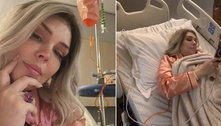 Em tratamento contra câncer, Simony posta foto no hospital e faz dancinha: 'Um dia de cada vez'