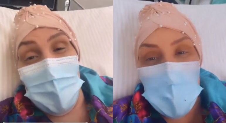 Simony passa por última sessão de radioterapia