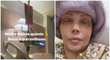 Simony postou vídeos no hospital para comemorar fim de tratamento contra câncer