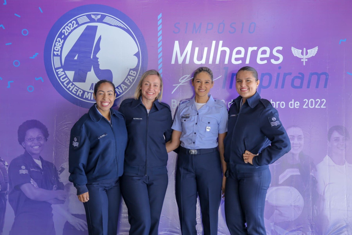 Simp sio marca os 40 anos da mulher militar na For a A rea