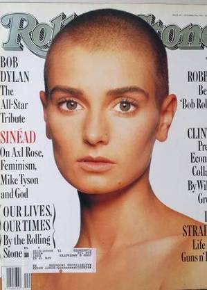 Sinéad na capa da revista Rolling Stone