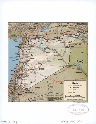 Síria - O país árabe na Ásia Ocidental vive uma guerra civil desde 2011. Tem 18 milhões de habitantes em 185 mil km².
