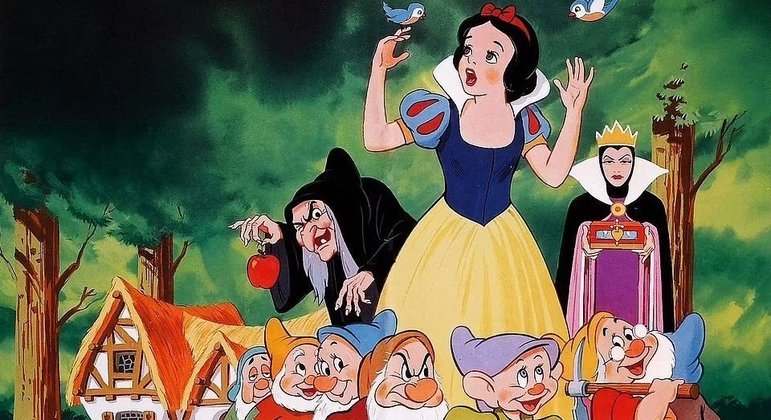 Filme 'Branca de Neve e os Sete Anões' é um dos maiores sucessos da Disney
