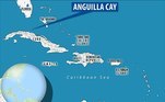 De acordo com o depoimento inicial dos náufragos, eles foram surpreendidos por uma tempestade e tiveram de nadar até a ilha de Anguilla Cay, perto da Flórida