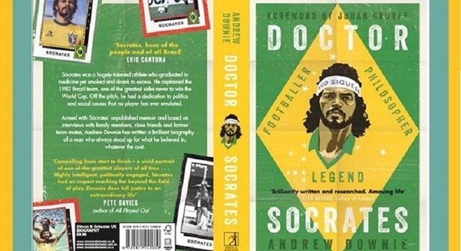 Biografia de Sócrates disputará prêmio de melhor livro de esportes no Reino Unido