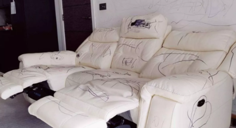 Sofá estava com um preço de mais de R$ 7.800
