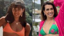 Solange Frazão impressiona ao mostrar antes e depois com 33 anos de diferença: 'Disciplina' 