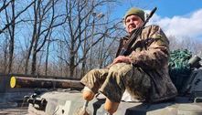 Mesmo sem as duas pernas, ucraniano se alista para ajudar Exército na guerra