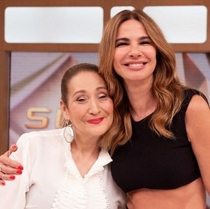 Sonia Abrão e Luciana Gimenez, hoje, no "Superpop"