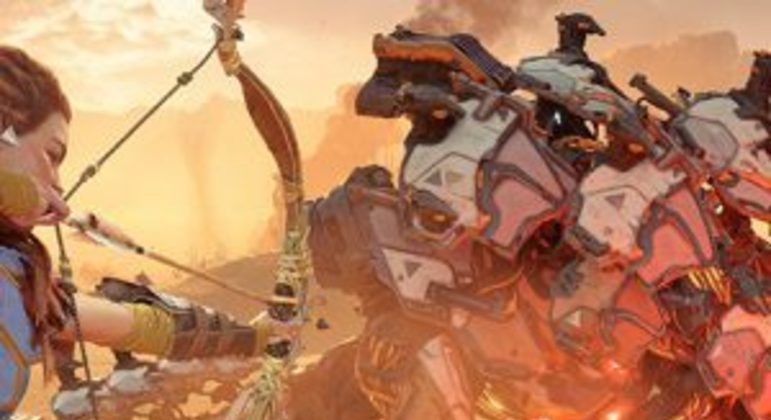 Sony mostra novos vídeos de Horizon Forbidden West no PS4 Pro