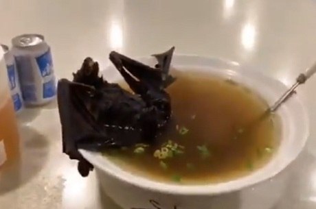 Sopa de morcego é prato comum em Wuhan