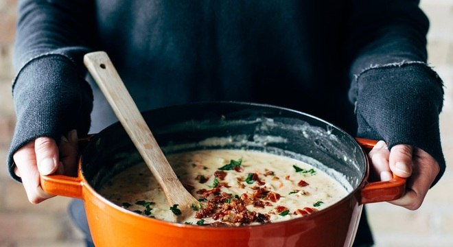 Uma receita para o luto: sopa cremosa de tomate