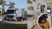 Sorocaba e Biah Rodrigues transformam caminhão em motorhome de luxo; veja detalhes 
