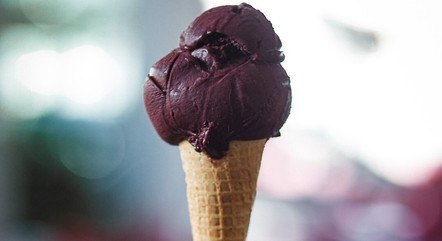 Sorvete de açaí da Cairu