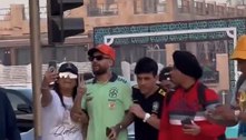 TV dos EUA posta sósia de Neymar nas ruas do Catar, achando que era o camisa 10