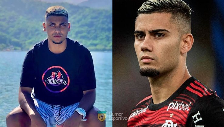 Sósias do Flamengo: Andreas da Torcida - Instagram @andreasdatorcida.oficial