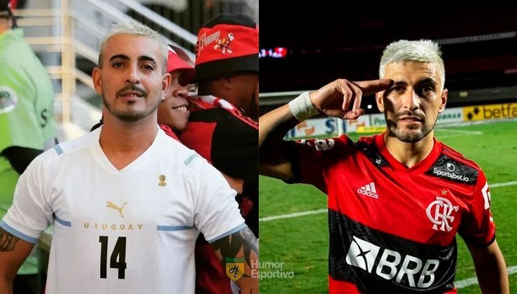 Sósias do Flamengo: Arrascaeta da Torcida - Instagram @arrascaetadatorcidaofc