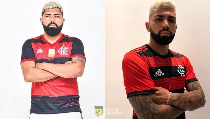 Sósias do Flamengo: Gabigol da Torcida - Instagram @gabigoldatorcida