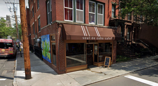 O Soul de Cuba Cafe da cidade de New Haven, estado de Connecticut, nos EUA