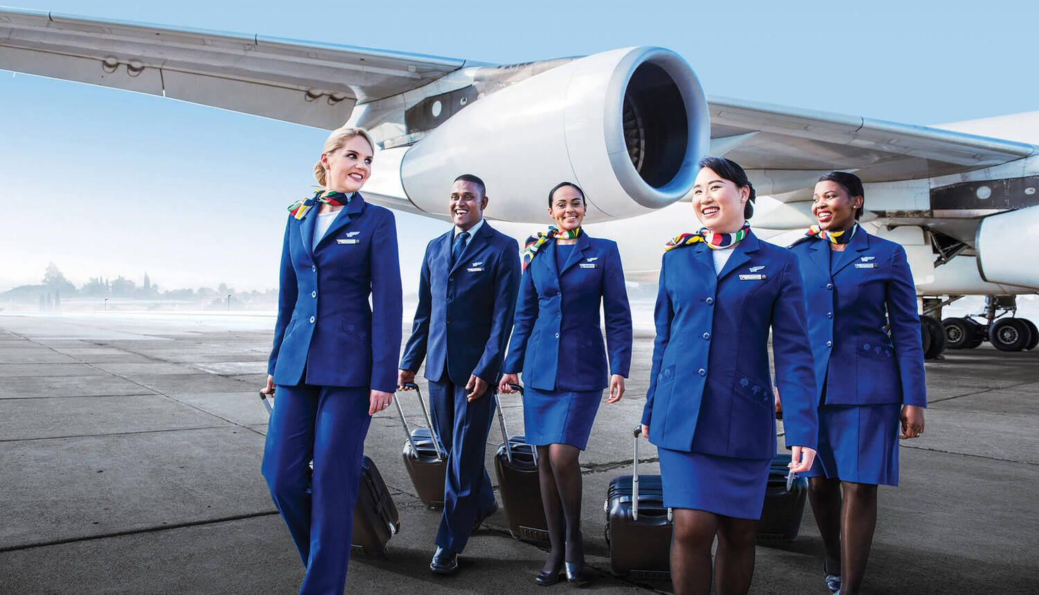 South African Airways tem a melhor equipe de comissários, aponta a premiação Skytrax 2023
