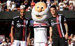 Lucas Moura e James foram apresentados à torcida do São Paulo no Morumbi no último domingo