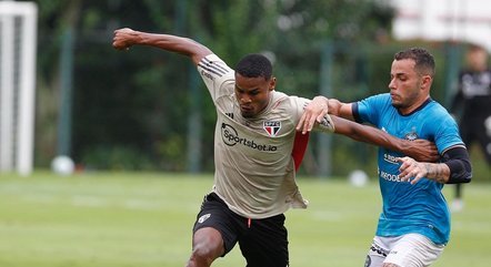 São Paulo e Coritiba fizeram jogo treino na pré-temporada