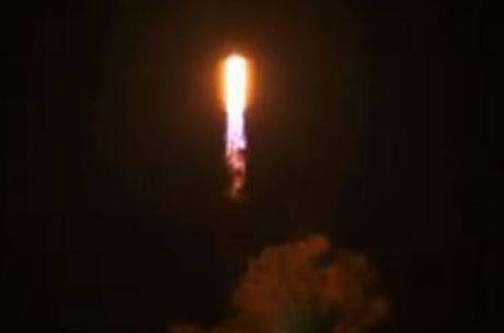 Terceiro lançamento do foguete Falcon Heavy
