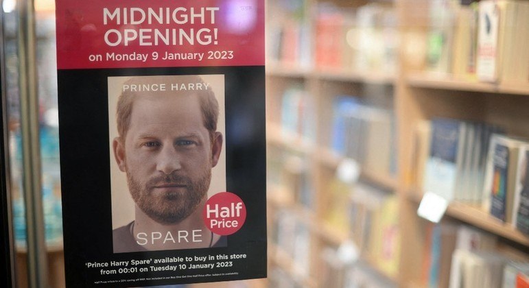 Livro de memórias de Harry será publicado na terça-feira (10)