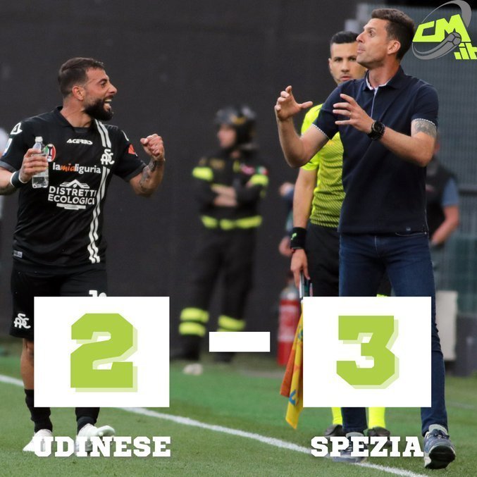 Verde e Thiago Motta, do Spezia
